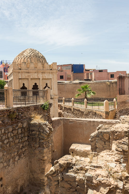 Ausgrabungen nahe der Moschee